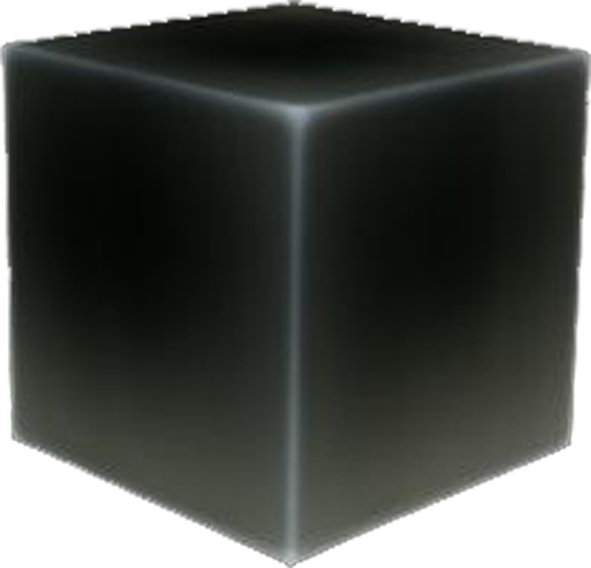 Cube noir